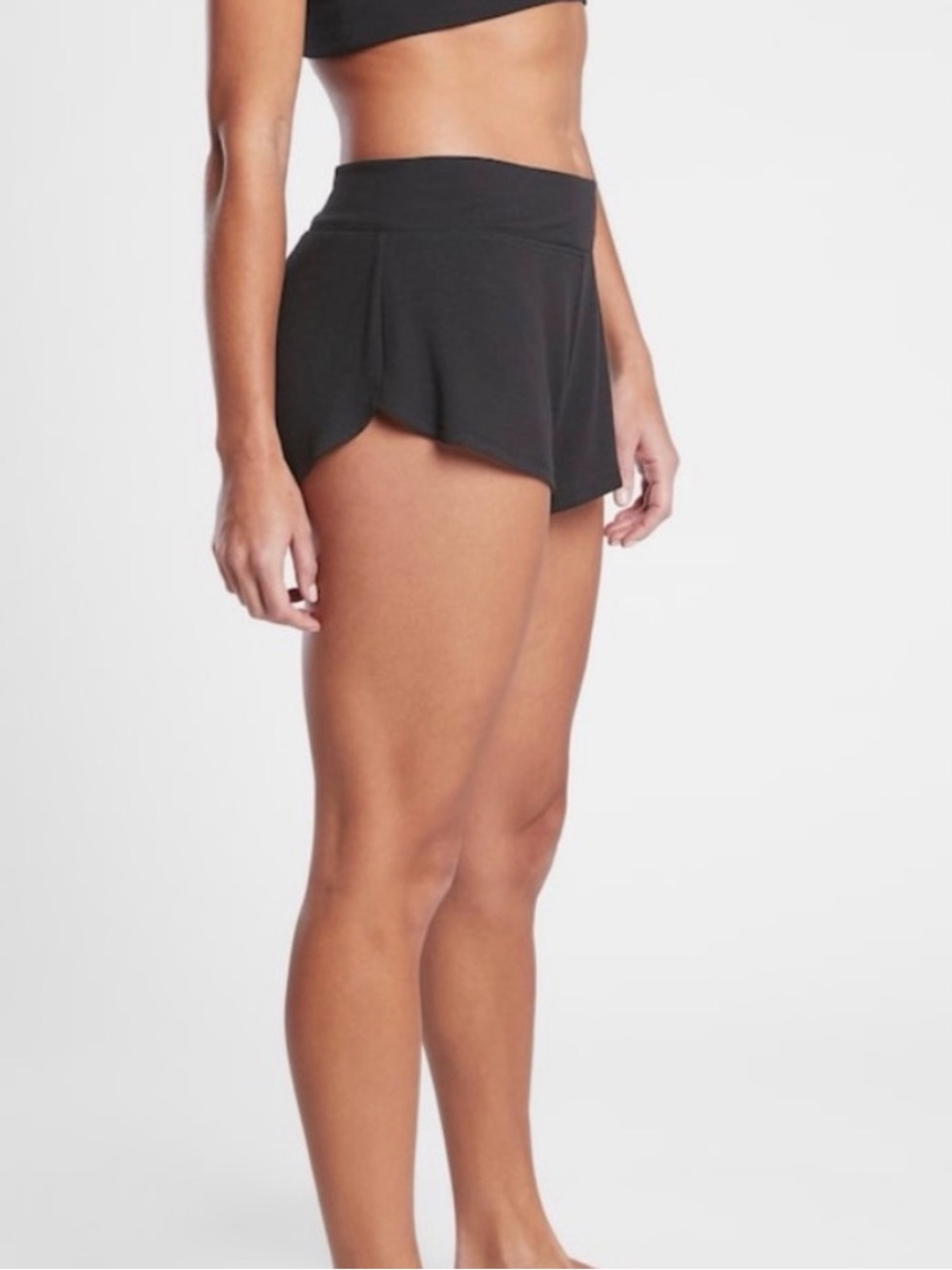 NWT Athleta well rested ribbed sleep short - Picture 3 of 6